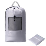 Backpack Laundry Bag,Large Travel Laundry Bags with Shoulder Straps and Mesh Pockets,Laundry Backpack with Drawstring Closure fo