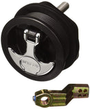 Whitecap S-0230BC T-Handle Latch - Non-Locking , Black