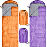 Tudomro 2 Pcs Camping Sleeping Bag for Adults, Lightweight Waterproof Camping Gear to Keep Warm for Spring Summer Fall Outdoor B