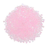 uxcell 2000 Pcs Glass Seed Beads Bulk, 2mm Mini Glass Bugle Beads for DIY Earrings, Necklaces, Bracelets, Jewelry Making, Light