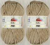 Himalaya Yarn Dolphin Baby 2 Skeins 264 Yards 2x100gram Super Bulky Polyester Baby Yarn