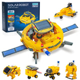 Hechify STEM 6-in-1 Solar Power Robotics Set for Kids, DIY Space Engineering Projects & Science Experiments, Educational Birthda