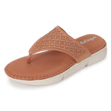 Ortho Joy Doctor Fancy Slipper For Women || Orthopedic Women'S Fancy Sandal For Women,Tan,3,B0CQFQH747