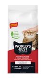 WORLD'S BEST CAT LITTER Multiple Cat Unscented, 8-Pounds - Natural Ingredients, Quick Clumping, Flushable, 99% Dust Free & Made