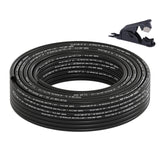 Boeray 50FT 1/4 DOT Air Line SAE J844 PA12 Nylon Air Hose with Cutter 1/4OD Pneumatic Tubing DOT Approved 1/4 Air Brake Hose