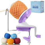 SPEENSUN Yarn Winder for Crocheting, 3.5 OZ Easy-to-Install and Efficiently Yarn Spinner with Lower Noise for Yarns Below Size 5