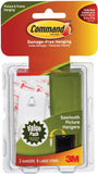 Command 683214 Sawtooth Picture Hanger White 3 Hangers (17042ES)