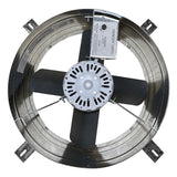 iLiving ILG8G14-12T Automatic Gable Mount Attic Ventilator Fan with Adjustable Thermostat, 2.85 Amp, 2339 CFM, Single-Speed