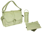 Kalencom Laminated Buckle Bag, Cream Corduroy