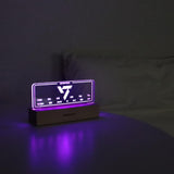 MEMELIGHT Seventeen Night Light, Kpop Merchandise, Korean Idol Lamp for Carat, 7RGB Color, Dimmer, 8.3 x 4.2 x 1.7