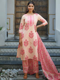 Libas Women'S Cotton Kurta Set (49064_Off White Off White Xl
