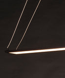 Wafer 24"L 1-Light LED Island Light Fixture Bronze Finish by Maxim