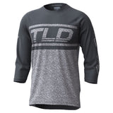 Troy Lee Designs Cycling MTB Bicycle Mountain Bike Jersey for Men, Jersey (Gray/Gray Heather, Small)