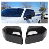 HECASA Half Mirror Covers Skull Caps Compatible with 2015-2020 F150