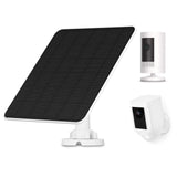 Solar Panel for Ring Camera, 5W Solar Panel Charger for Stick Up Cam/Pro Battery, Spotlight Camera/Pro/Plus, Wyze Battery Pro, 9
