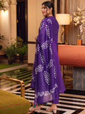 Anni Designer Women'S Rayon Viscose Solid Anarkali Kurta With Pant & Dupatta (Bhagvath Begani-Vks02_L_Begani_Large),Begani,L,,,