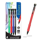 BAZIC Mechanical Pencil 0.7mm Electra Soft Grip, Smooth Writing Pencils Lead, Latex Free Eraser, for Drafting Drawing Sketching