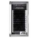 EMILYSTORES Lash Extensions 0.07mm Thickness J Curl Length 10mm Natural Looking Easy Fan Eye Lashes For Eyelash Extensions(0.07,