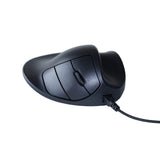 HANDSHOEMOUSE The ONLY Mouse That FITS Like A Glove Hippus S2WB-LC Wired Light Click Handshoe Mouse (Right Hand, Small, Black)