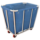 Laundry Cart Commercial,10 Bushel (350L) Large Industrial Rolling Laundry Hamper with 4 Inch Wheels,Home Heavy Duty Laundry Bask