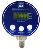 SSI Technologies MG1500A9VR SSI TECHNOLOGIES MG9V Series Media Gauge Digital Pressure Gauge Sensor with LCD Display, 1500