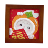 Ilsmysutra Wool Felt Material Kit Rabbit Kits Accessories For Starter Bedroom Wall A |Crafts | Needlecrafts & Yarn | Spinning &