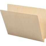 BSN17237 Business Source 1Ply Straightcut End Tab Folders