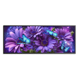 Wergund 5D DIY Large Diamond Art Kits for Adults Chrysanthemum, Large Size Diamond Art Butterfly, Full Drill Crystal Rhinestone