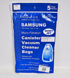 SAMSUNG Generic Dust Care Quiet Storm Canister vac Cleaner Bags SMR1400