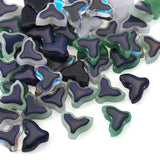 Sparkeads 50 Pcs Mermaid Tail Shape Temperature Glass Mood Beads Color Change Jewelry Crystal Bead Temperature Sensing Color Cha