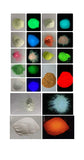 Glow Paint Powders Set Of 11 Colours,Each 25Gm(Total 275Gm)