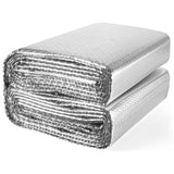 YoleShy Double Reflective Insulation 48 in X 20 FT RV Window Insulation for Summer Heat Reflective Window Film for Roof, Car, Ga