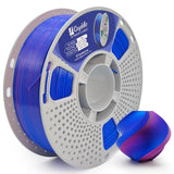 Gryddle Silk Dual Color PLA 3D Printer Filament, 1.75mm 1KG (2.2lbs), Shiny Gloss Finish, Easy Printing, Dimensional Accuracy 0.