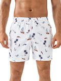 Toplot Regular Fit Printed Boxer Shorts For Men (Tree-Shorts-5130-White-M),White,,B0CJ4XKD2S