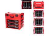TEKTON 3-Drawer Stack with Tool Box (L-BOXX 2) and Parts Trays | OLB99200