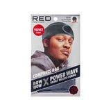 RED Premium Bow Wow X Power Wave Durag, 360 Wave Compression Cap for Men & Women, Adjustable HookandLoop Strap, Stylish & Dura