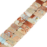 20mm Serpentine Fashion Flat Rectangle Loose Beads Double Holes DIY Jewelry Making Strand 8