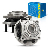 PHILTOP 515162 Front Wheel Hub Bearing Assembly for Ram 2500 2014-2018, 3500 2013-2018, Wheel Bearing 8 Lugs 2PCS