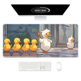 Auhoahsil Ultra Large Gaming Mousepad, XXL Extended Full Size Desktop Matt for Keyboard, Laptop & Computer, 35.5 x 15.7 in, Anim