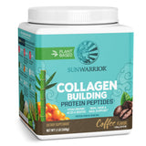 Sunwarrior Vegan Collagen Building Peptides Plant-Based Protein Powder with Silica & Biotin for Hair Skin Nail Support Silicon N