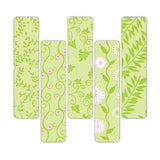 woopme Set of 5 Magnetic Abstract Beautiful Flower Leaf Bookmark for Book Lovers Readers Students Gift Magnetic Page Clips Foldi