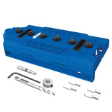 KREG KMA3232 ShelfPin Jig 5 mm Drilling Guide for Shelves Shelf Pin Drilling Jig SteelEnforced Drill Guide Woodworking