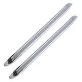 FOCMKEAS 2 PCS 10-Inch Tire Iron, Heavy Duty Tire Spoons Lever Bar, Professional Tire Changing Tool for Installing and Removing