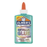 Elmers Metallic School Glue, 5 Ounces, Teal