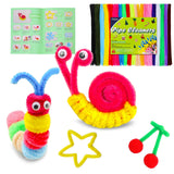 Zlulary 200 Pcs Pipe Cleaners Craft, Pipe Cleaners Chenille Stem, Pipe Cleaners for Crafts, Pipe Cleaners Craft Supplies with In