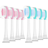 Feihead Replacement Heads Compatible with Philips Sonicare Kids for Kids 7+