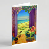 Pug Greeting Cards And Envelopes Pack Of 8