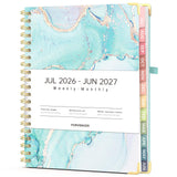 Forvencer Planner 20262027, July 2026 June 2027,8.5x11inch Calendar Planner