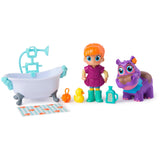 Vida the Vet, Juno's Bubble Bath Pack with Color Changing Life and Juno Action Figures and Doctor Kit Accessories, Toys for Girl