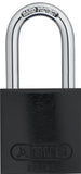 Lockout Padlock, KA, Black, 1/4In. Dia.